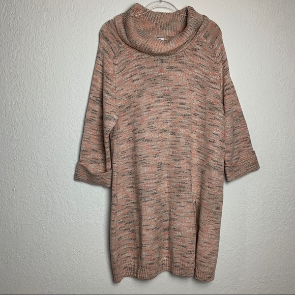 Pure Jill Long Cowl Neck Knit Sweater - Picture 2 of 8